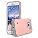 S6 Active Case, Galaxy S6 Active Case, RANZ Grey with Rose Gold Hard Impact Dual Layer Shockproof Bumper Case For Samsung Galaxy S6 Active (G890)