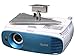 PCMD, LLC. Projector Ceiling Mount Compatible with BenQ TK800 TK800M with Lateral Shift Coupling (5-Inch Extension) primary