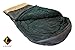Ledge Sports Big Horn +0 F Degree XL Oversize Fleece Lined Sleeping Bag (90 X 40, Black)