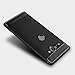 Sony Xperia XZ2 Compact Case, TopACE Ultra Thin Carbon Fiber Scratch Resistant Shock Absorption Soft TPU Protective Cover for Sony Xperia XZ2 Compact (Black)