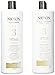 Nioxin System 3 Cleanser & Scalp Therapy Conditioner Treated Hair Set Duo 33.8 oz