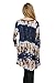 Frumos Womens Tunic Top For Leggings High Low T-Shirts X-Large Navy