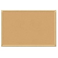 Board Dudes 24-Inch x 36-Inch Oak Finish Framed Cork Board (CYG38)