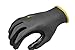 G & F Products 6 PAIRS Men's Working Gloves with Micro Foam Coating - Garden Gloves Texture Grip - Work Glove For general purpose, construction, yard work, X-Large, Black, Model Number: 15196XL-6