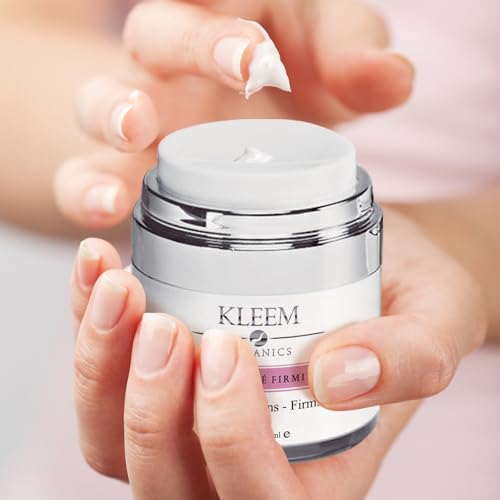 Kleem Neck Firming Cream for Sagging Skin - Anti Aging Neck Cream with Retinol & Panthenol - Firming Neck & Décolleté Cream that Improves Elasticity, Smooths Fine Lines & Wrinkles - 50ml