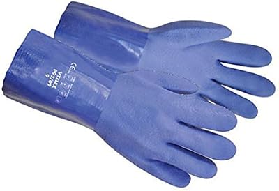 Polyco Vyflex P93 Chemical Resistant Gloves PVC Coated Size 10 XL New Stock