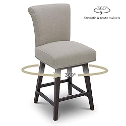 CHITA 26 Inch Counter Height Swivel Bar Stools Set