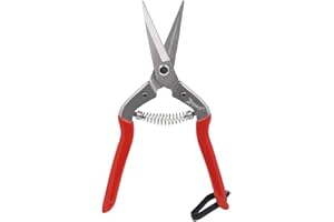 Zenport H300S Harvest Shear, Long Straight Stainless Steel Blade