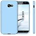 kwmobile Chic TPU Silicone Case for the Samsung Galaxy A5 (2017) in light blue matt