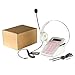 AGPtek Call Center Dialpad Headset White Telephone with Tone Dial Key Pad & REDIAL
