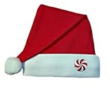 Jacqui's Unisex Baby Red Santa Hat with Peppermint Candy - Seven Sizes!