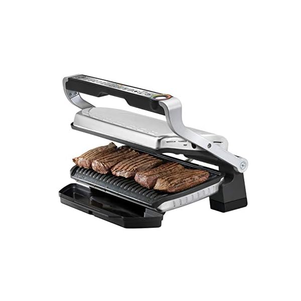 T-fal-GC722D53-1800W-OptiGrill-XL-Stainless-Steel-Large-Indoor-Electric-Grill-with-Removable-and-Dishwasher-Safe-Plates-Silver