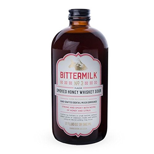 Bittermilk No.3 Smoked Honey Whiskey Sour Cocktail Mixer - 17 oz