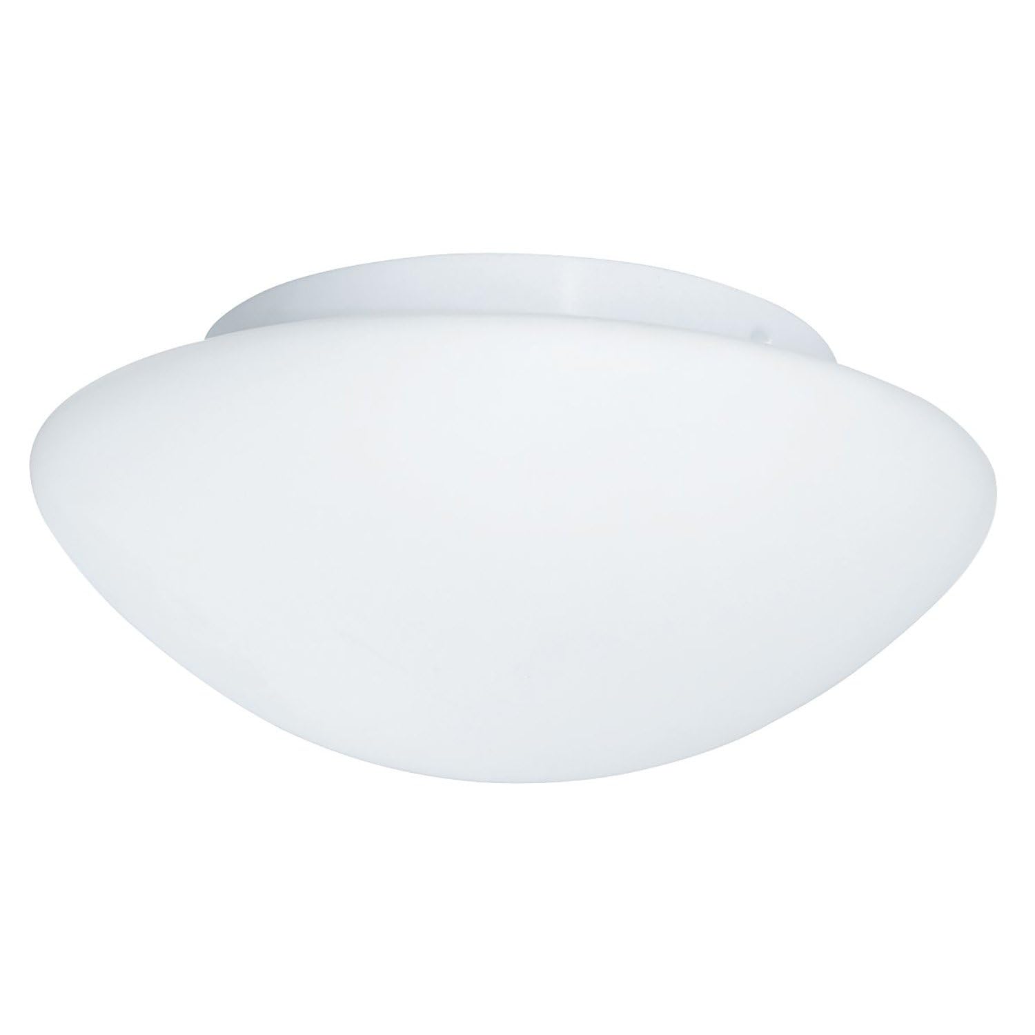 Searchlight 1910-28 Flush 1 Light Bathroom Ceiling Fitting in White