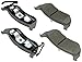 ACDelco Silver 14D981CH Ceramic Rear Disc Brake Pad Set
