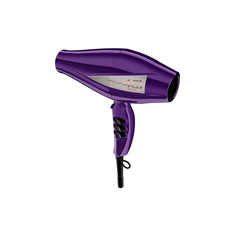 Conair Luxe 4Q Heatprotect Brushless Motor Technology Styling Tool/Hair Dryer, Purple