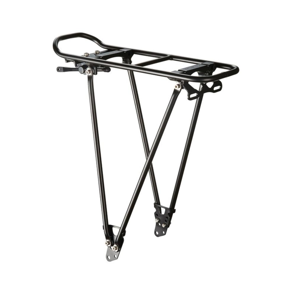 Racktime Unisex - Adult Foldit Carrier, Black, 1 Size