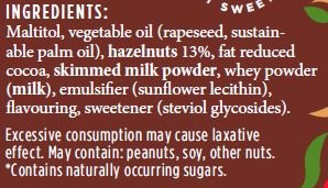 3 Belgian+Choco+Hazel+Stevia+350g