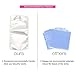 Bath Bomb Mold, 118PCS Including 12 PCS 6 Set 3 SIZE Metal Bath Bomb Molds-5 Spoons-100 Shrink Wrap Bags-One Storage Bag-Together for Crafting Your Own Fizzles