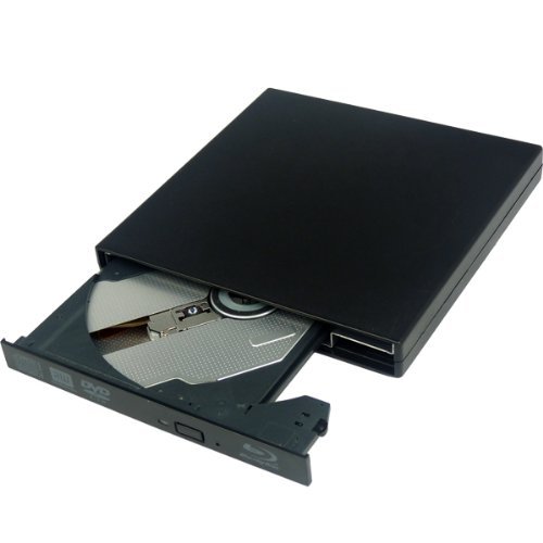 USB2.0 Slim External 6X Blu-ray Drive Player and 8X DVD +/- RW Read/write Rewriteable CD DVD Drive for Most laptops notebooks (AGPtek)