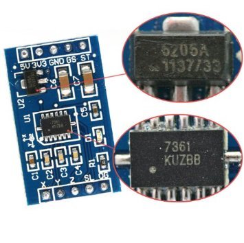 SMAKN Arduino MMA7361 Three Axis Accelerometer Sensor Module replace MMA7260 - Thumbnail 3