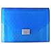 Expanding File Folder - A4 Documents Accordion Folder - Accordion File Organizer with Multiple Pockets - Organizer for Work, School and Home - Blue Color