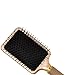 HairMaid - Professional detangler hair brush - Curly or straight long or short hair - Women men girls and boys - Natural thick or thin hair - Easy straightening - Black color synthetic bristle styling