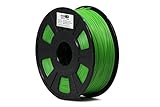 GP3D PLA Green 3D Printer Filament - 1KG 1.75mm 2.2lbs. Compatible With 3D Printers Reprap, Makerbot Replicator 2, Makergear M2 and up, Afinia, Solidoodle 2, Printrbot