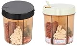 Trenton Gifts 6 Section Pill Box Organizer | 2 Pack | 4