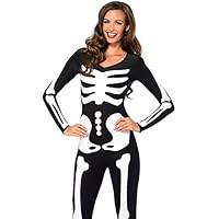 Leg Avenue Glow In the Dark Skeleton Catsuit