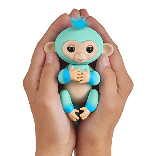 2 Fingerlings+2Tone+Monkey+Seafoam+Interactive