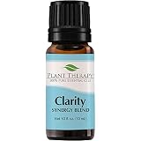 Plant Therapy Clarity Synergy Essential Oil Blend 10 mL (1/3 oz) 100% Pure, Undiluted, Therapeutic Grade