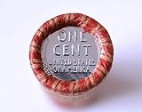 Full Roll of 1943 circulated steel pennies by US Mint