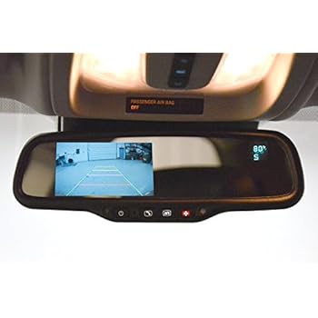 Amazon.com: Brandmotion GM OnStar Auto Dimming Mirror with ... gm wiring dimming rear view mirror 