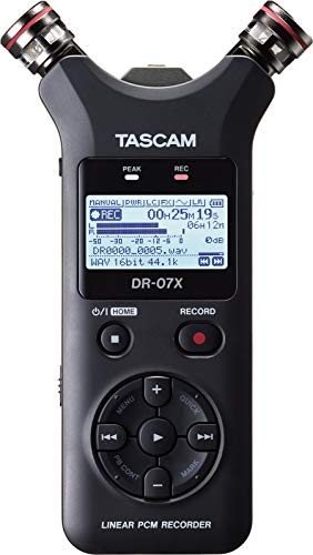 1 Tascam+DR+07X+Handheld+Recorder+Interface