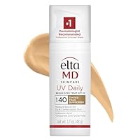 EltaMD UV Daily Face Sunscreen Moisturizer with Zinc Oxide, Daily Face Moisturizer with SPF, Great for Dry, Combination, and Normal Skin