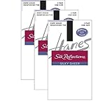Hanes Womens Set of 3 Silk Reflections Silky Sheer Knee Highs - Best-Seller!