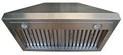 SINDA 36 in Custom Copper Range Hood Wall
