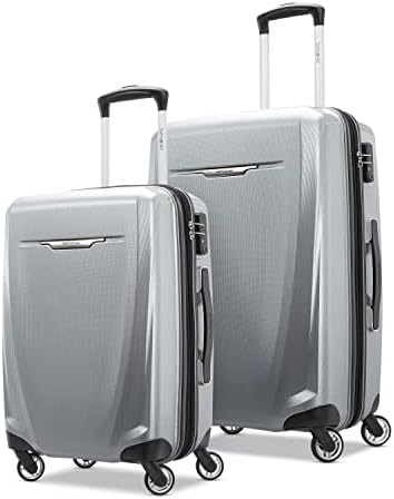 Amazon.com | Samsonite Element XLT Hardside Set Silver | Luggage Sets