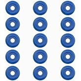 CO2 Washers for CGA-320 Regulator Fittings - Nylon CO2 O Rings Used with Kegerators, Nitrogen Tanks and More - Washers self Form to Create the Perfect Seal (15 Pack)