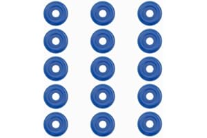 ROBBY'S CLOUD CO2 Washers for CGA-320 Regulator Fittings - Nylon CO2 O Rings Used with Kegerators, Nitrogen Tanks and More - Washers self Form to Create The Perfect Seal (15 Pack)