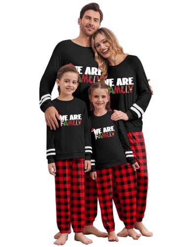 Ekouaer Family Christmas Pajamas Matching Sets Cute Long Sleeve Couple Pjs at Amazon