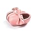Weixinbuy Baby Boys Girls Soft Soled Tassel Bowknots Crib Shoes PU Moccasins
