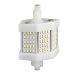 Ecloud ShopUS R7s 60 3014 SMD White LED Light Lamp Bulb 6W 78mm AC 100-240V