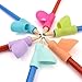 FTXJ 1Set Handwriting Claw Aid Grip Pencils Pen Holder for Kids Kindergarten Students (3PCS A)
