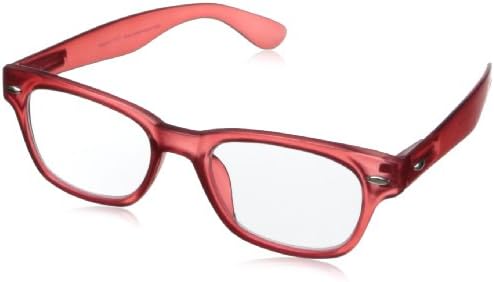 Peepers Rainbow Bright Retro Reading Glasses,Red,1.75