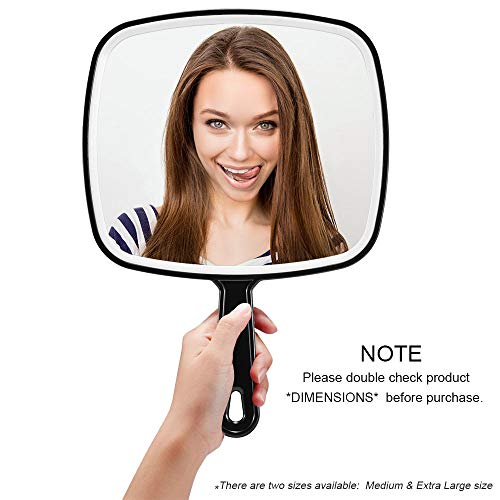OMIRO-Hand-Mirror-Extra-Large-Black-Handheld-Mirror-with-Handle-9-W-x-124-L