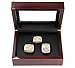 Kickoff101 1997 1998 2015 Denve' Broncos Championship Rings with Display Case Set