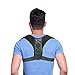Hecmoks Posture Corrector Back Support Brace for Men and Women - Improves Posture, Prevents Slouching and Hunching, Reliefs Upper Back and Neck Pain - Adjustable and Comfortable with Underarm Pads