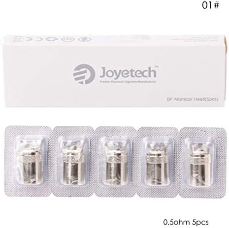 5pcs Joyetech AIO BF316 0.5/0.6/1.0/1.5ohm Core Replacement Coils Heads (Color : 0.5ohm 5pcs)